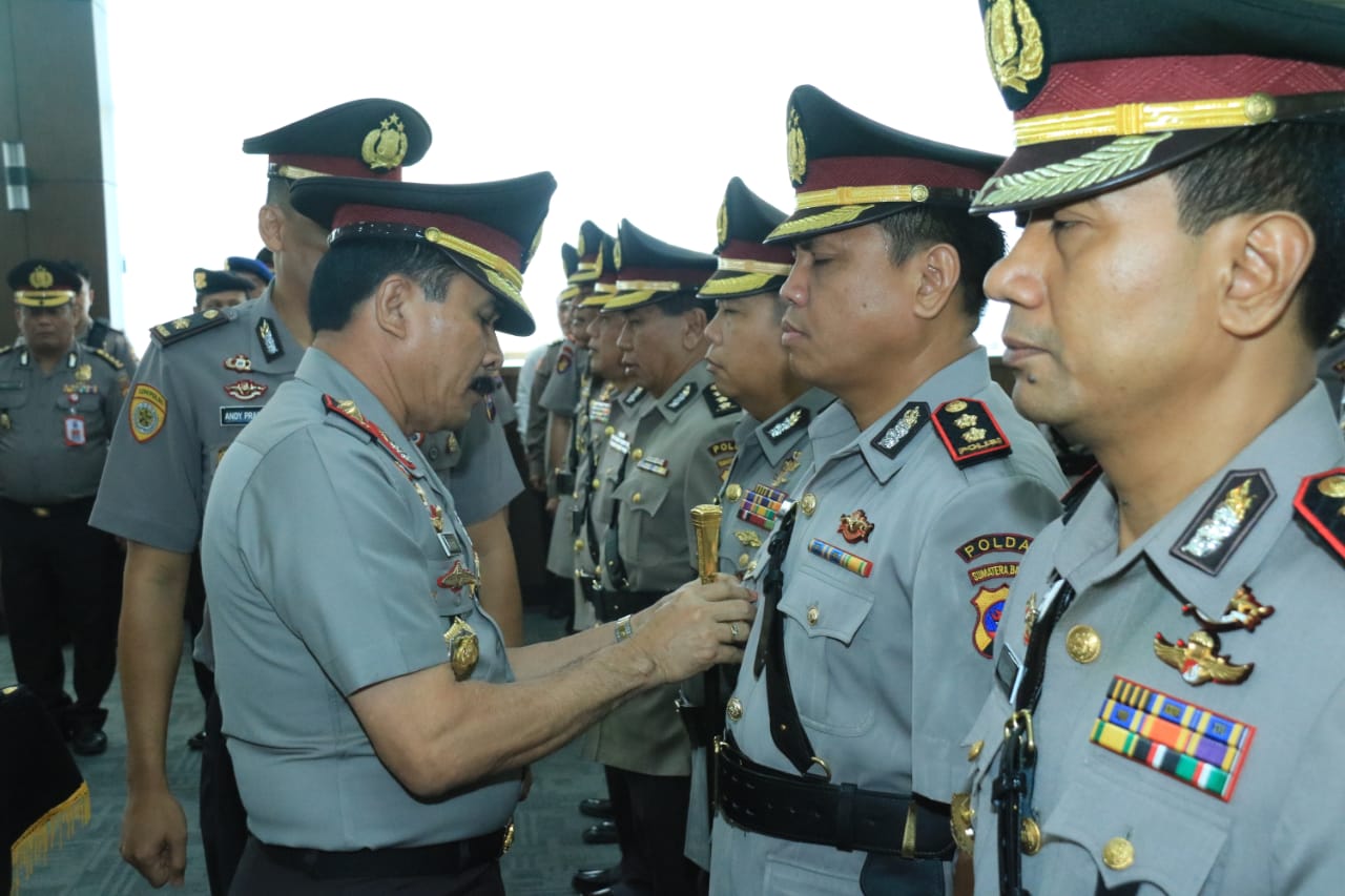Sertijab di jajaran Polda Sumbar